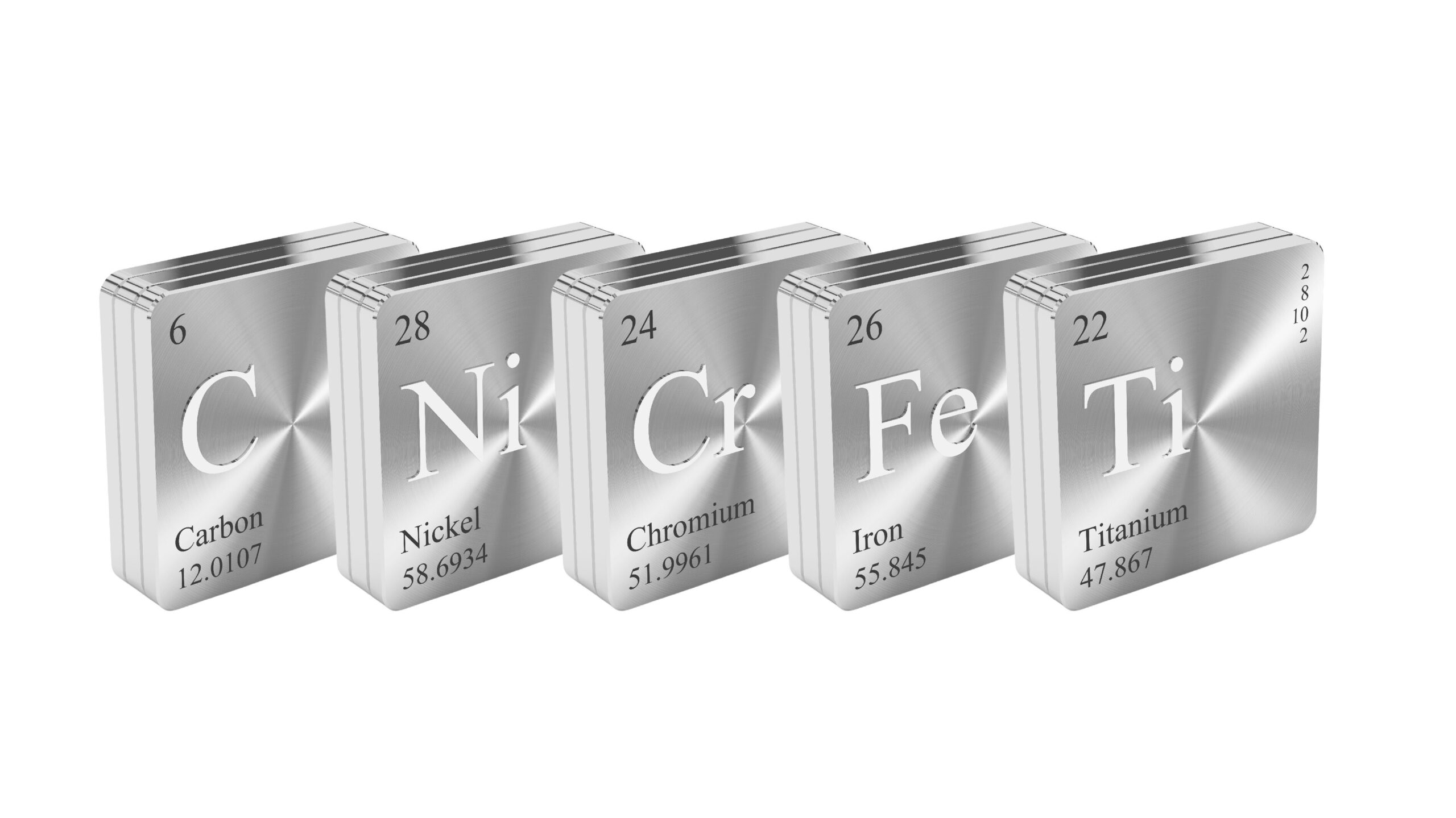 Eye Technology instrument properties — a visual reference in periodic table format
